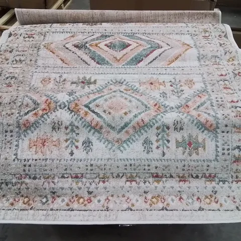 ELDON PALE PINK/TEAL 120×170CM RUG