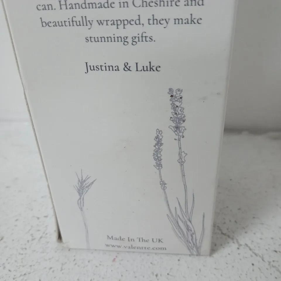 VALETTE LONDON REED DIFFUSER – LEMONGRASS & ROSEMARY, MADE IN THE UK