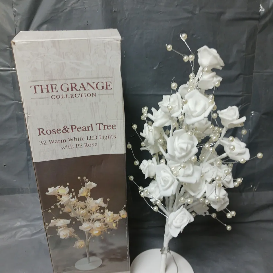 BOXED THE GRANGE COLLECTION ROSE & PEARL TREE