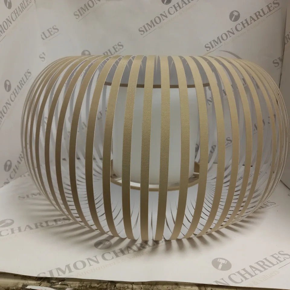 BOXED JOHN LEWIS HARMONY SMALL CEILING PENDANT IN NATURAL FINISH  