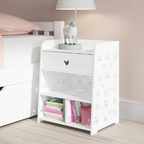 BOXED HARVILL BEDSIDE TABLE WITH DRAWER (1 BOX)