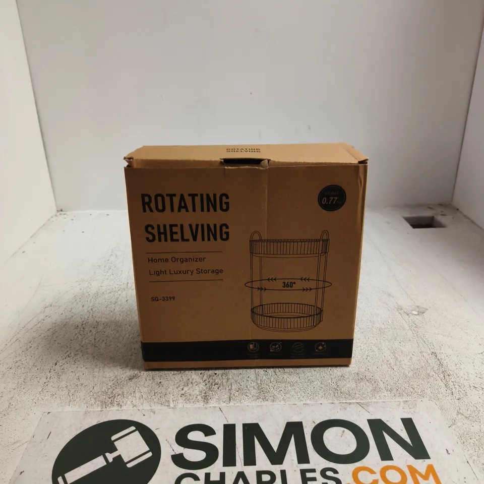 ROTATING SHELVING – HOME ORGANIZER (BOXED)
