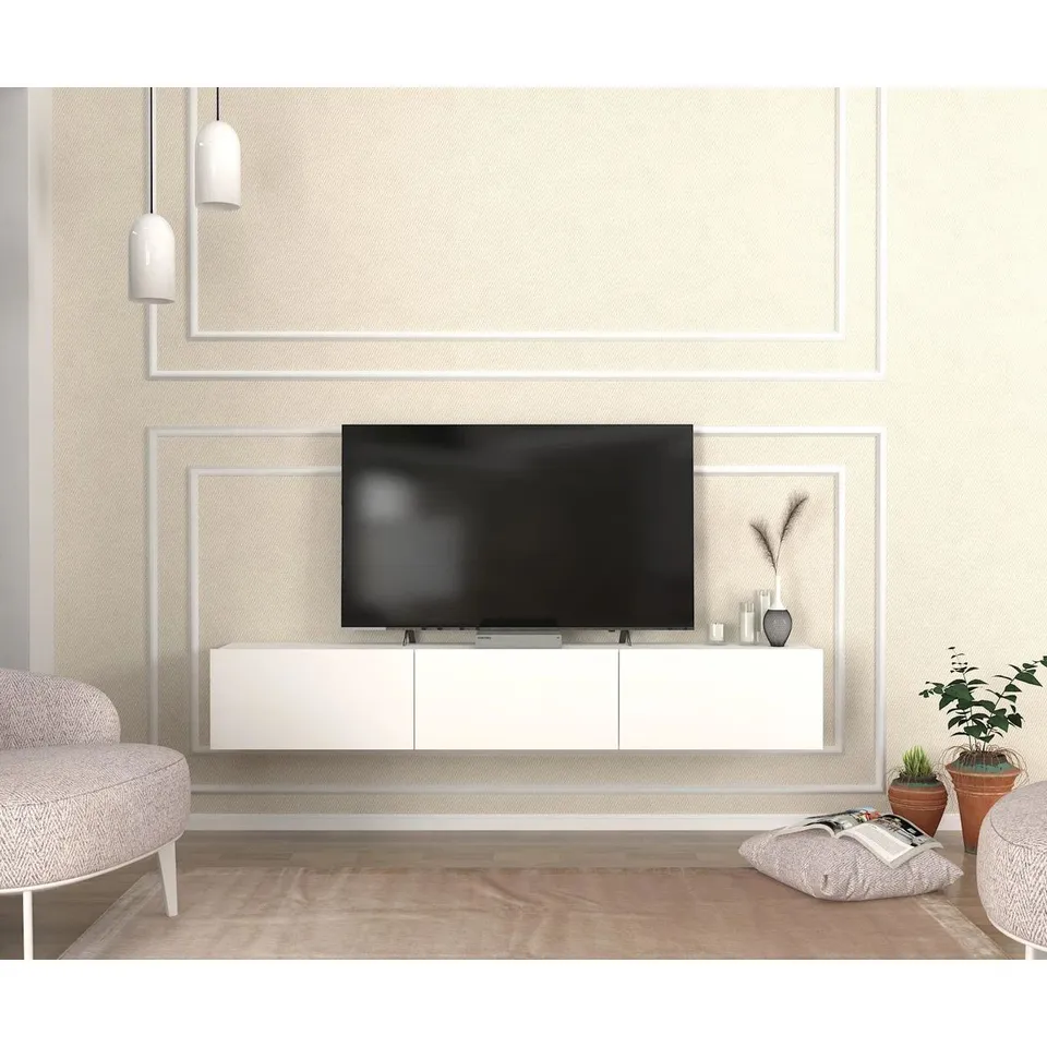 BOXED MELFRED TV STAND FOR TV'S UP TO 78"