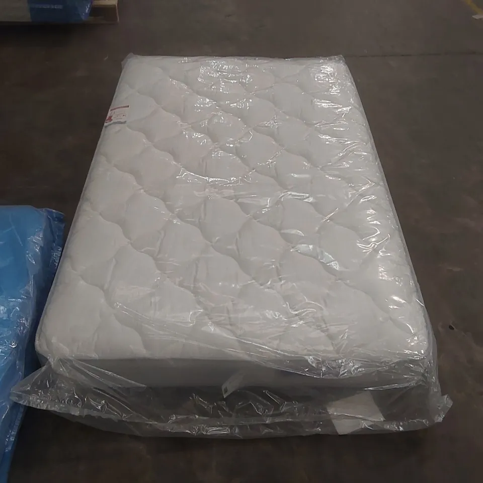 QUALITY BAGGED 120CM AIRSPRUNG MICRO QUILT SMALL DOUBLE MATTRESS RRP £209