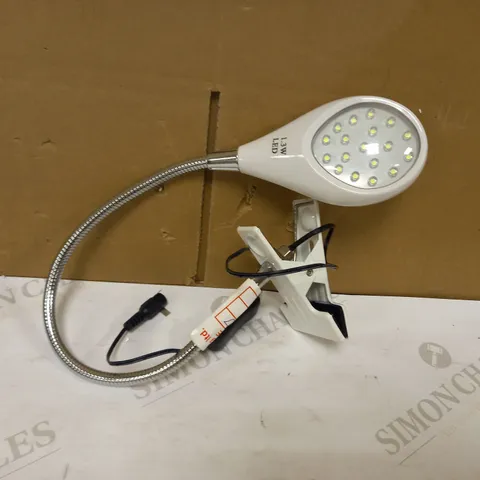 JOHN LEWIS LEO LED TASK LAMP - WHITE