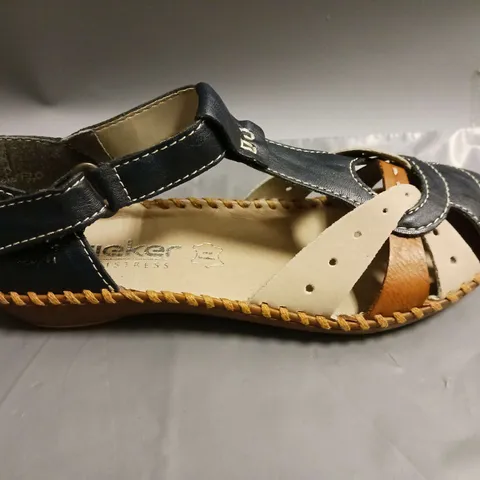 RIEKER ANTISTRESS CLOSED TOE SANDALS SIZE EU 38