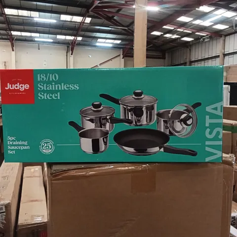 BOXED JUDGE KITCHENWARE 18/10 STAINLESS STEEL 