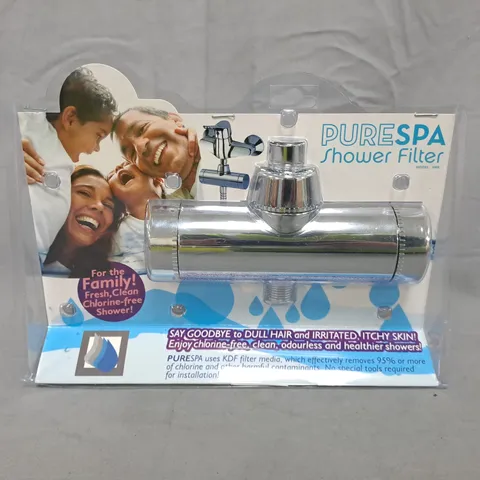PURESPA SHOWER FILTER – CHROME FINISH