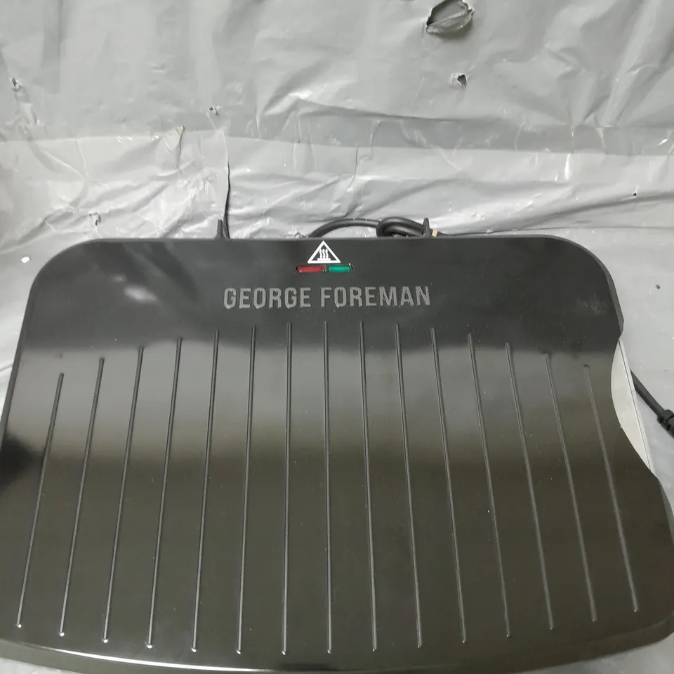 GEORGE FOREMAN LARGE BLACK FIT GRILL 