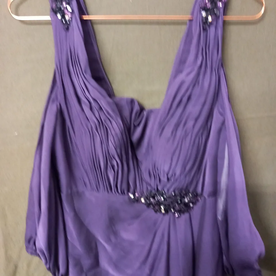 LA BELLE PURPLE DRESS - 8