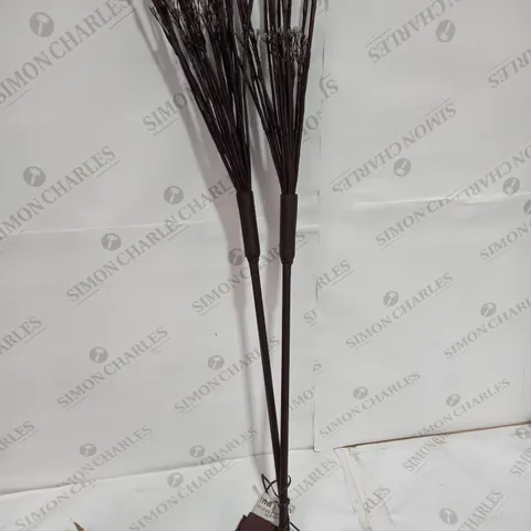 LUXFORM BATTERY OPERATED SET OF TWINKLING STAR LIGHT STAKES