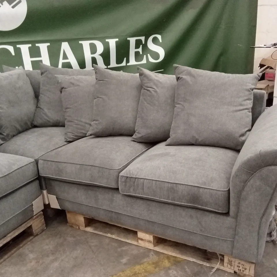 DURY FABRIC CORNER GROUP SCATTER BACK SOFA RRP £999