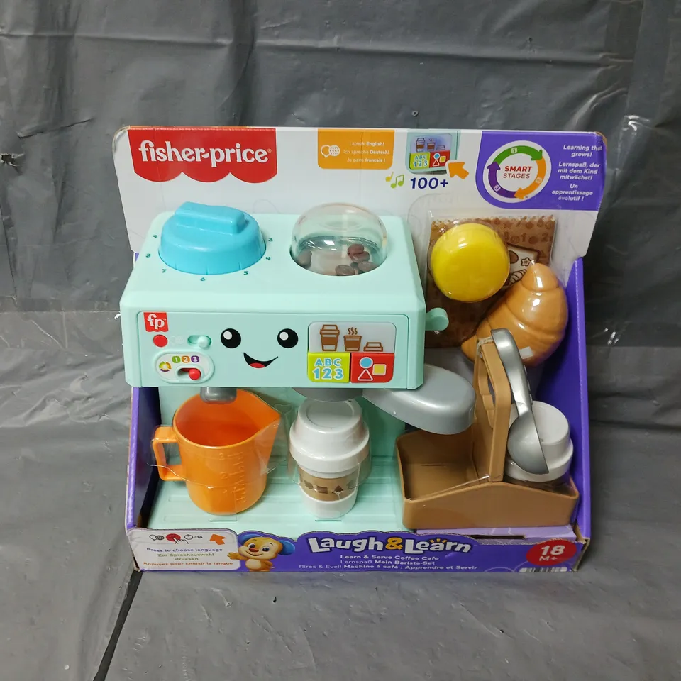 FISHER-PRICE LAUGH & LEARN LEARN & SERVE COFFEE