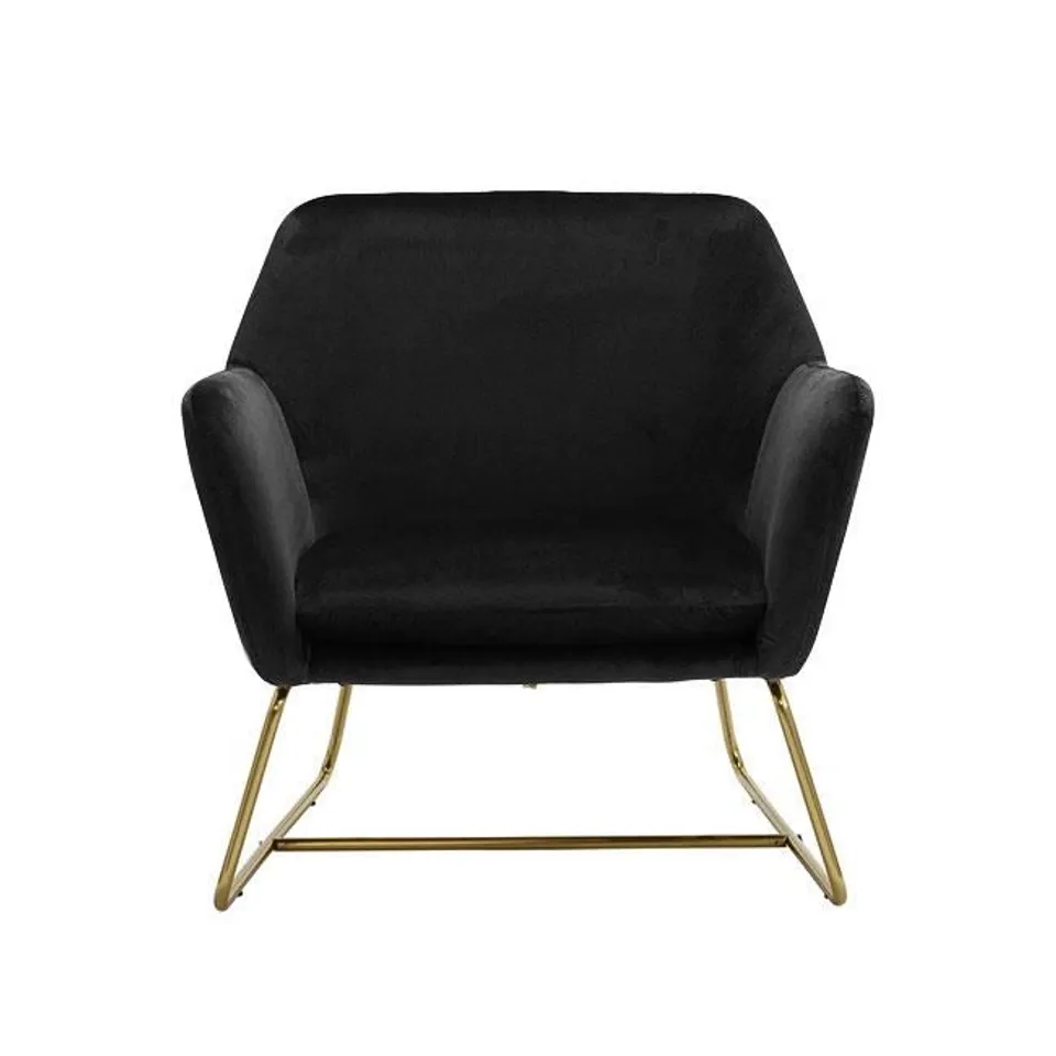 BOXED BEAUX ARMCHAIR BLACK (1 BOX)