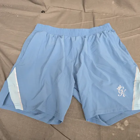 GYM KING GK FLEX 2.0 SHORTS – COASTAL BLUE/AQUA, UK L