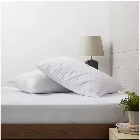 SUPERSOFT BY COZEE HOME SET OF 2 WATERPROOF PILLOW PROTECTORS