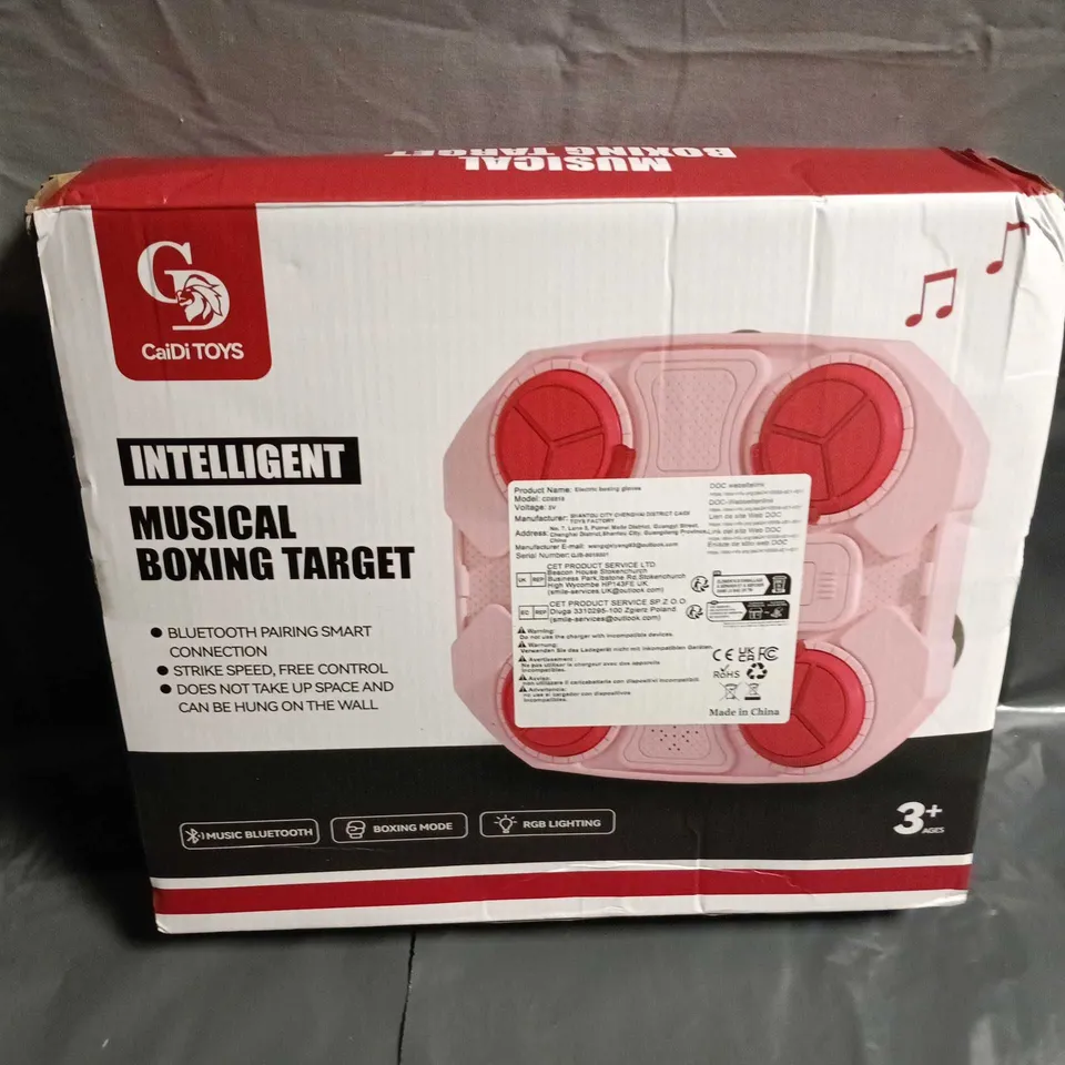 CAIDI TOYS INTELLIGENT MUSICAL BOXING TARGET – WALL-MOUNTABLE ELECTRONIC TOY 