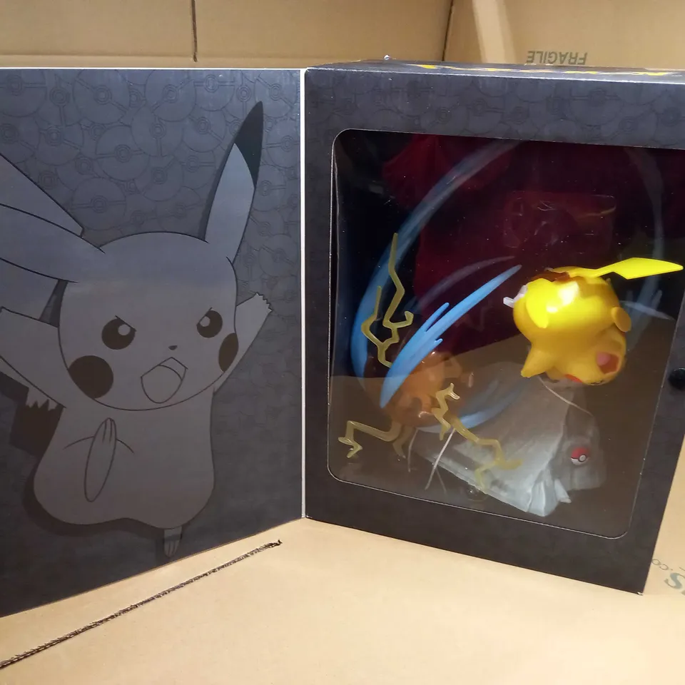BOXED POKEMMON PIKACHU DELUXE FIGURE