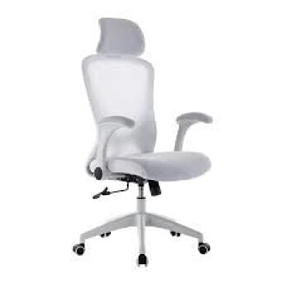 BRAND NEW PORTHOS HOME DILAN SWIVEL OFFICE CHAIR, MESH WHITE, GASLIFT SEAT