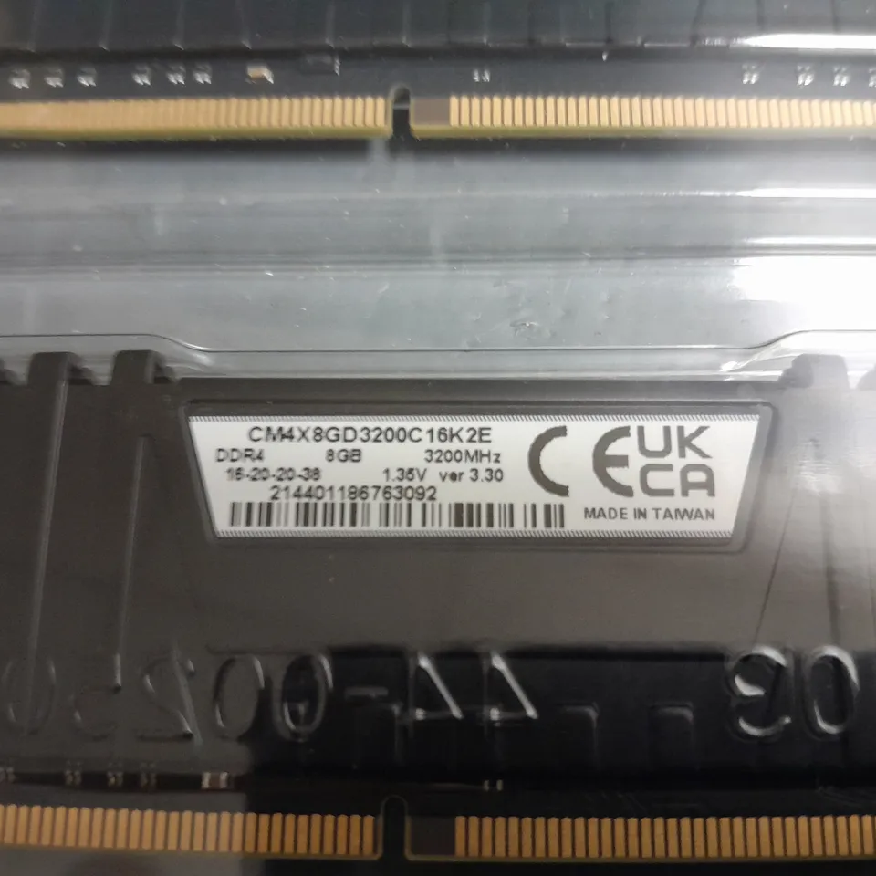 VENGEANCE LPX DDR4 RAM STICKS INCLUDES 2X 8GB STICKS