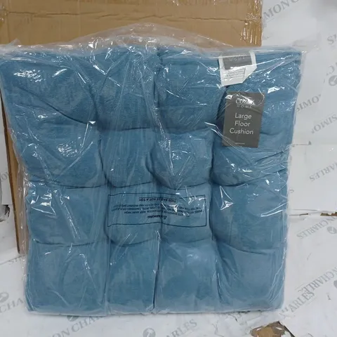 COZEE HOME LARGE FLOOR PILLOW - BLUE 