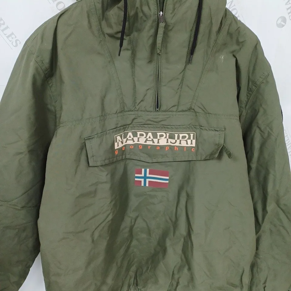 NAPAPIJRI CASUAL KHAKI COAT SIZE UNSPECIFIED