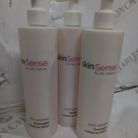 SKINSENSE ANTI-AGEING OVERNIGHT LEAVE ON MASK SET OF 3