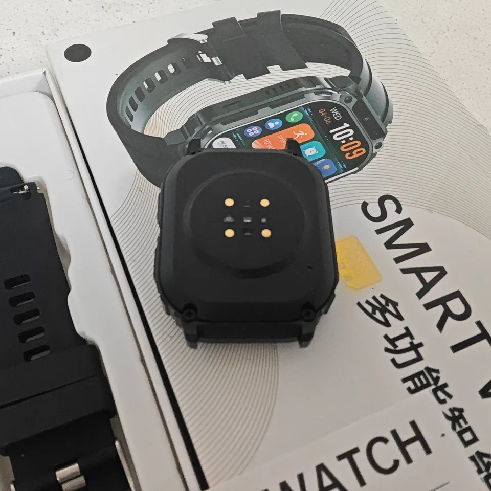 BOXED ANDROID 4G SMART WATCH WITH BLACK STRAP