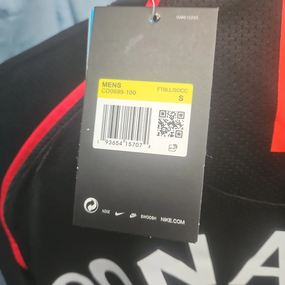 NIKE MANCHESTER UNITED FC RONALDO 7 REPLICA FOOTBALL JERSEY – BLACK, SIZE S
