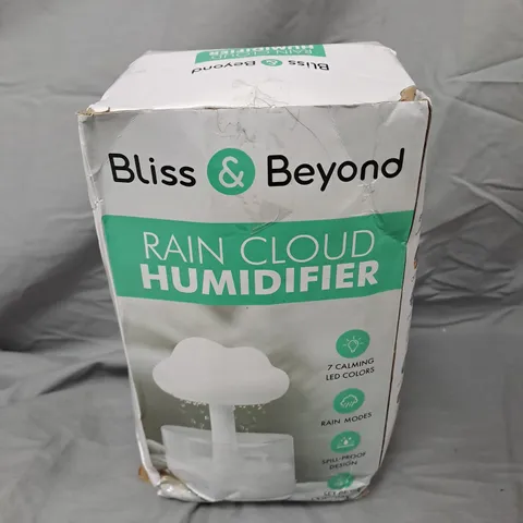 BLISS & BEYOND RAIN CLOUD HUMIDIFIER 