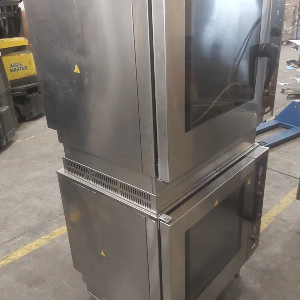LAINOX STACKED KME081S PACKAGE COMBINATION OVENS ELECTRIC