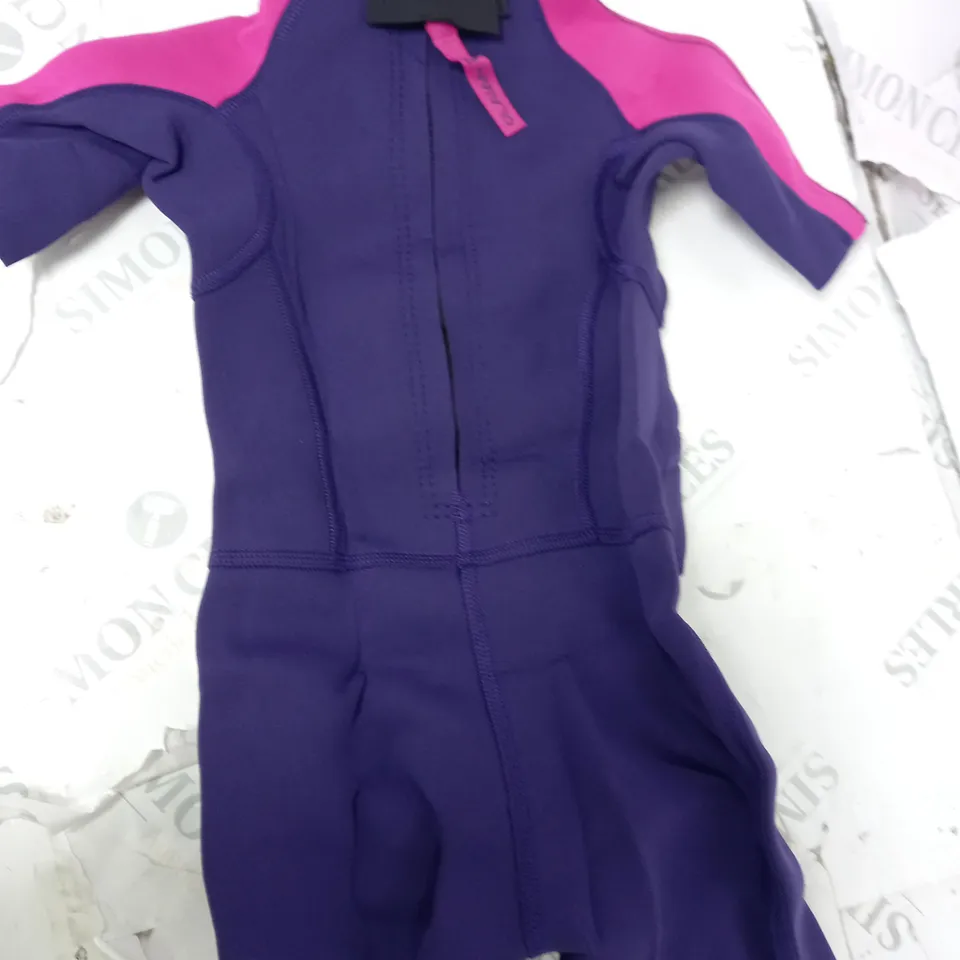 OLAIAN PURPLE & PINK GIRLS WETSUIT - 4 YRS 