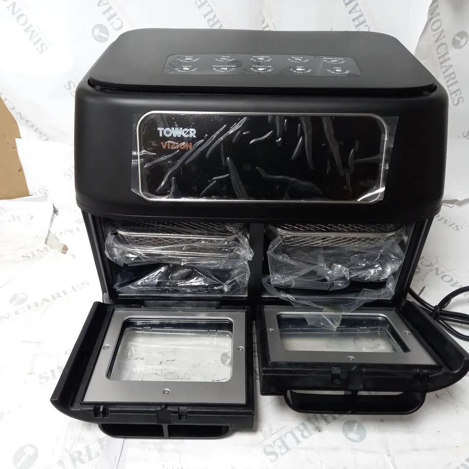 BOXED TOWER VORTX VIZION EXPRESS DUAL 11L AIR FRYER