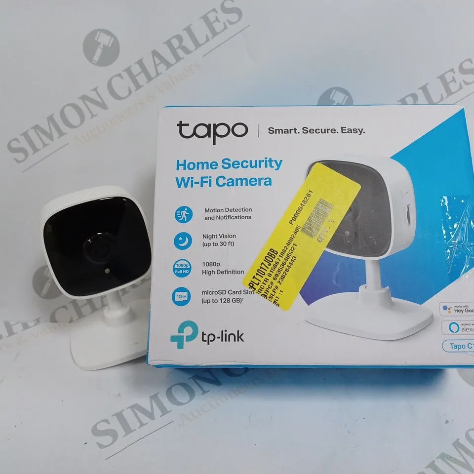 BOXED TAPO HOME SECURITY WI-FI CAMERA
