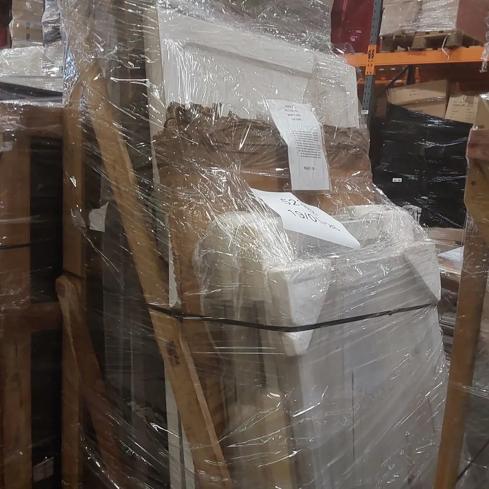 PALLET CONTAINING APPROXIMATELY 11x MIX STONE-RESIN SHOWER TRAYS