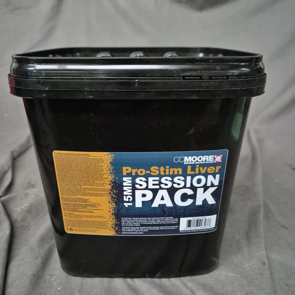 CC MOORE PRO-STIM LIVER SESSION PACK 15MM – FISHING BAIT PELLETS