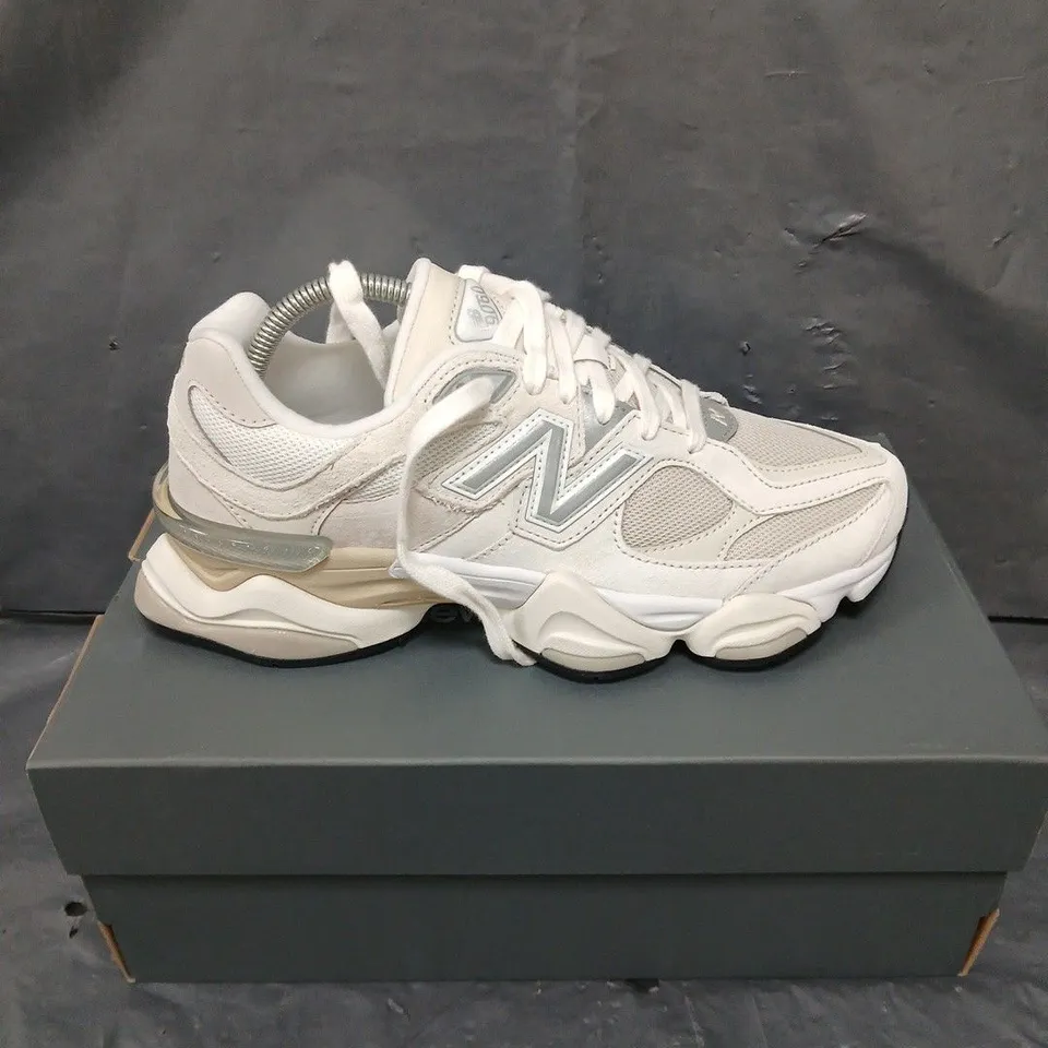 BOXED PAIR OF NEW BALANCE 9060 TRAINERS - 7