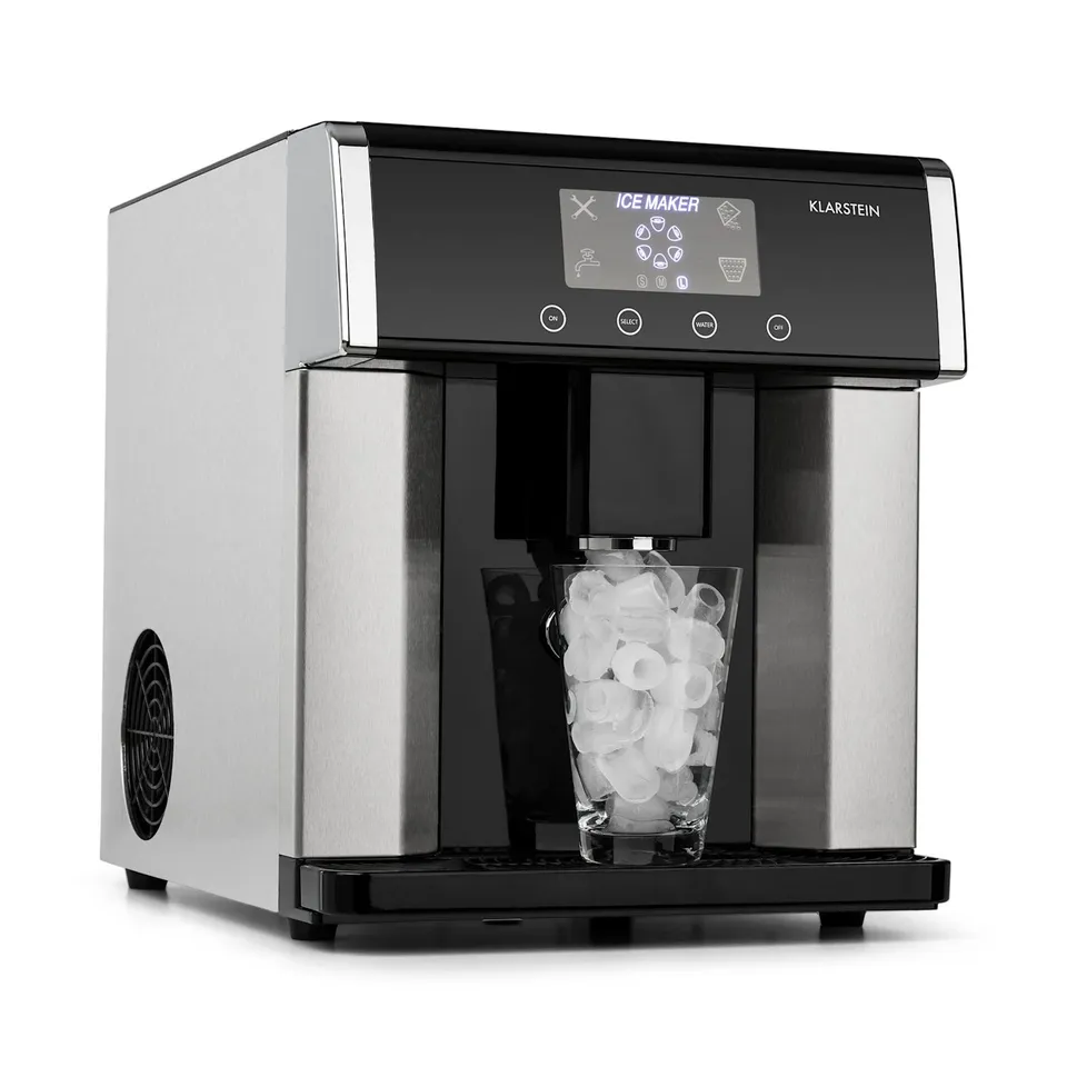 KLARSTEIN ICEAGE 1L 12KG/24H ICE MAKER SILVER