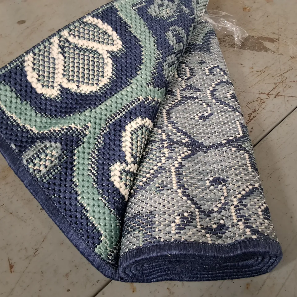 BRAND NEW PACO HOME BLUE RUG - 120X170CM