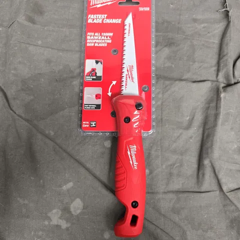 MILWAUKEE 150MM RECIPROCATING SAW BLADE – FASTEST BLADE CHANGE