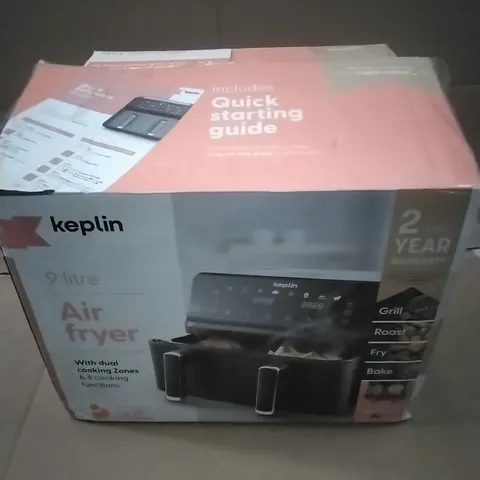 BOXED KEPLIN 9 LITRE AIR FRYER