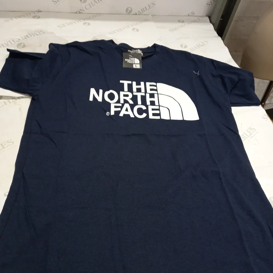 NAVY BLUE NORTH FACE SHIRT SIZE L 