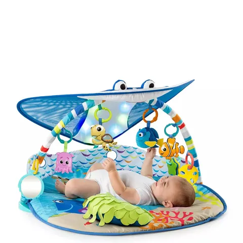 BRIGHT STARTS DISNEY BABY FINDING NEMO MR. RAY OCEAN LIGHTS & MUSIC GYM