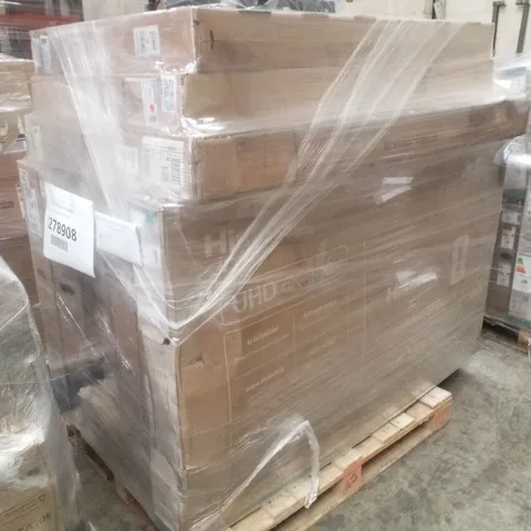 PALLET CONTAINING 9 ASSORTED DAMAGED TVS