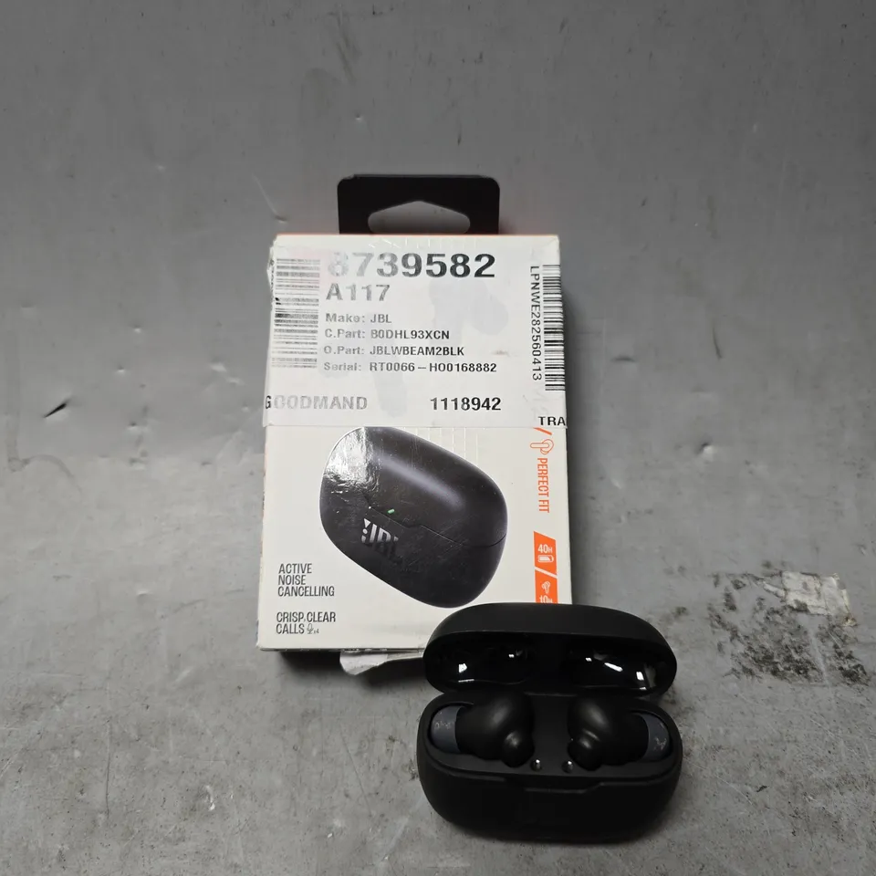 BOXED JBL WAVE BEAN 2 EARBUDS 