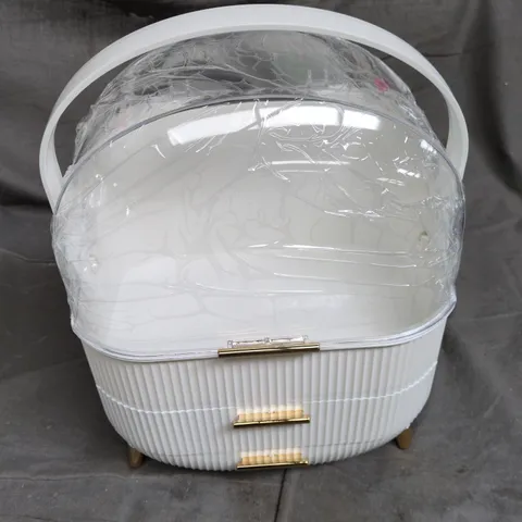 BOXED SHEONLY COSMETIC ORGANIZER IN WHITE