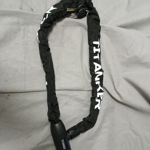 TITANKER BIKE LOCK– BLACK