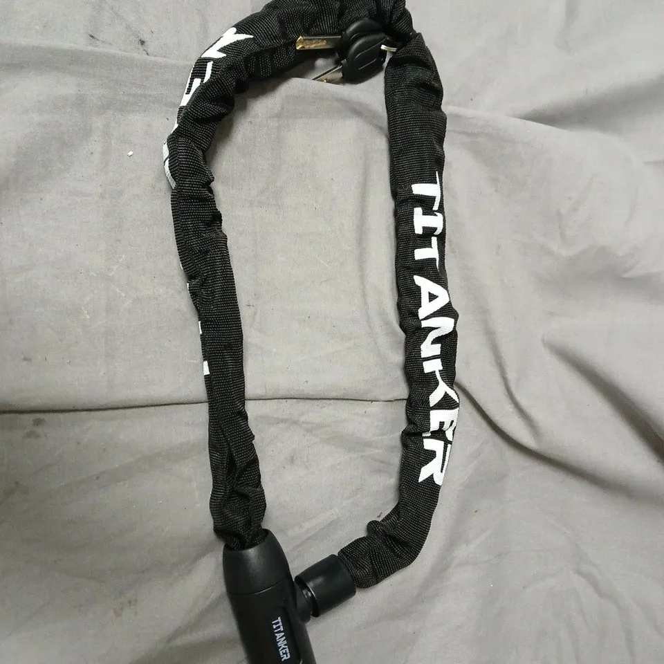 TITANKER BIKE LOCK– BLACK