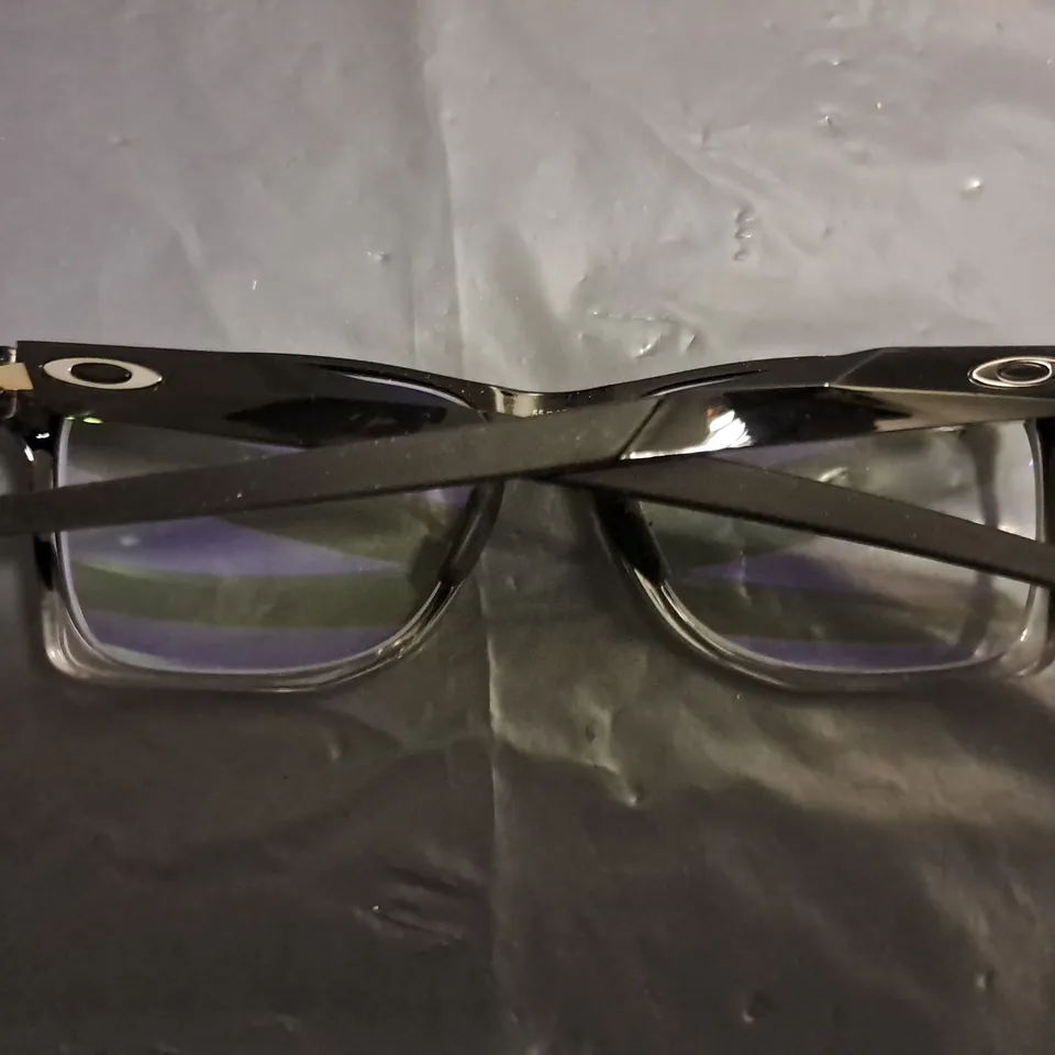 OAKLEY ACTIVE POLISHED BLACK FADE EYEWEAR GLASSES 