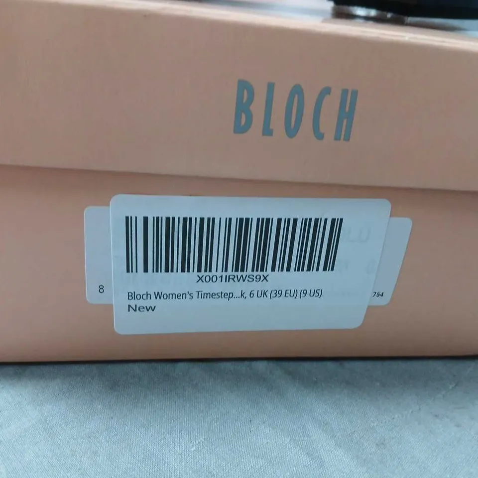 BLOCH TECHNO TAP WOMEN'S DANCE SHOES – BLACK, UK 6 (EU 39)
